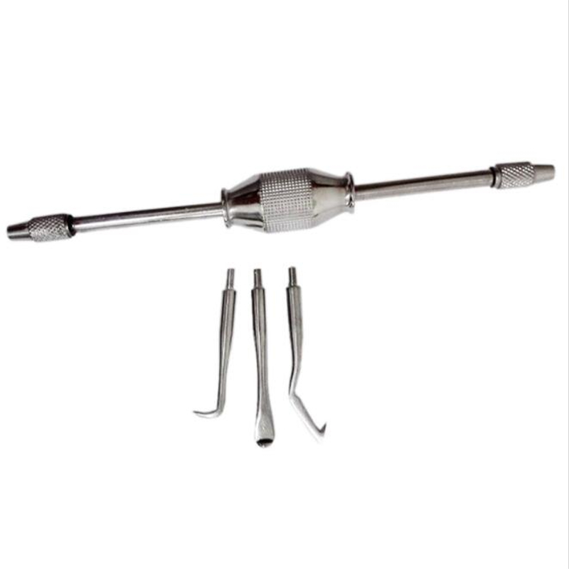 Dental Mirror Probe - 1 set Stainless Steel Dental Crown