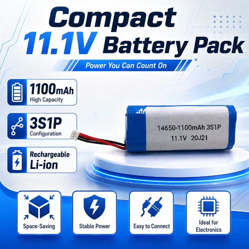 Medical Laboratory Science - 11.1V 14650 Li-ion Battery Pack Triangular