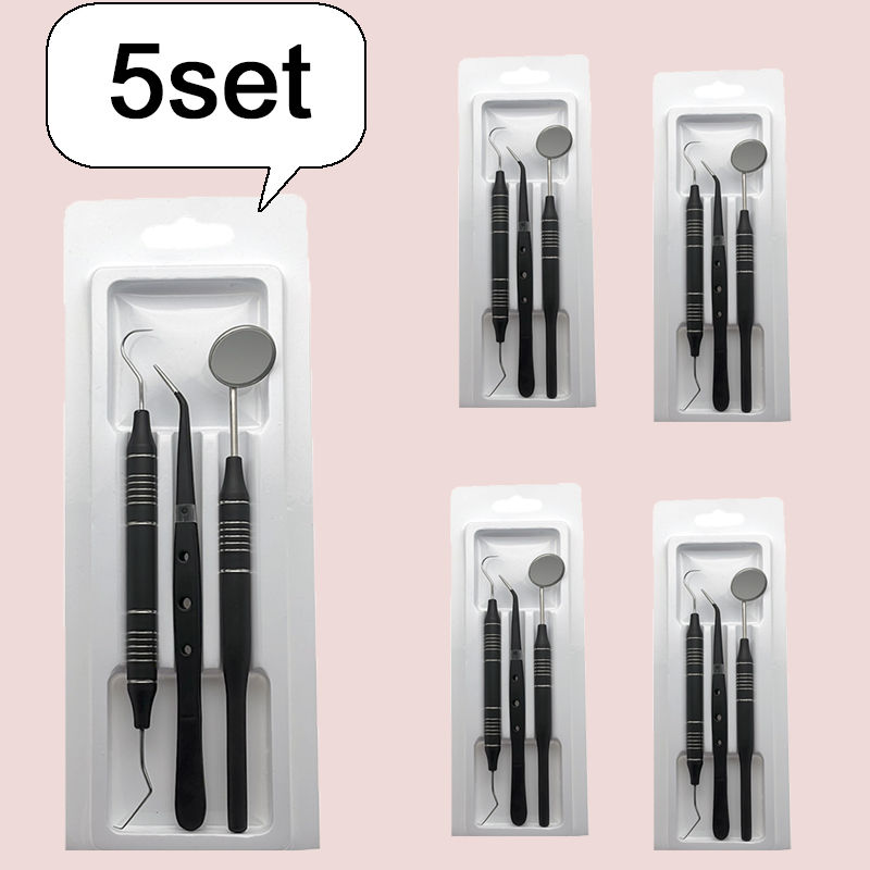5pcs Dental Double Ended Mouth - Dental Mirror Probe recension och pris