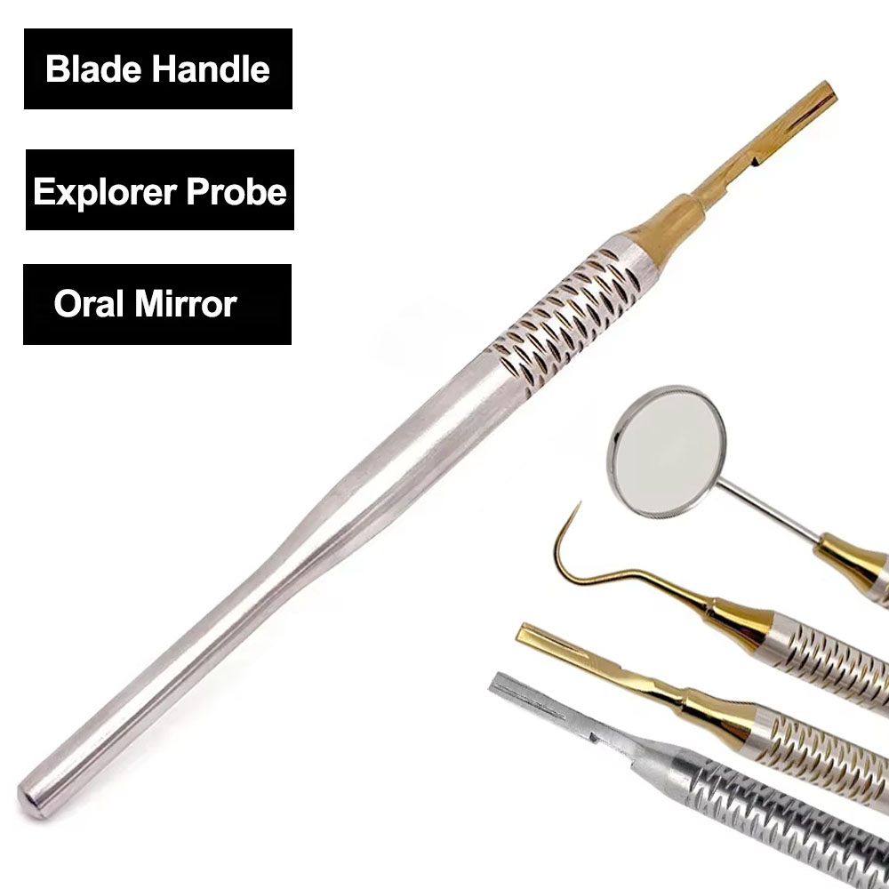 1Pc Stainless Steel Dental Mou - Dental Mirror Probe recension och pris