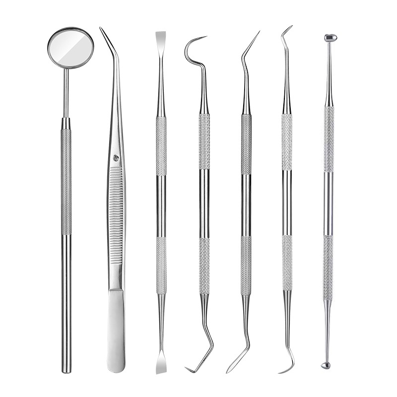 1PCS Stainless Steel Dentist C - Dental Mirror Probe recension och pris