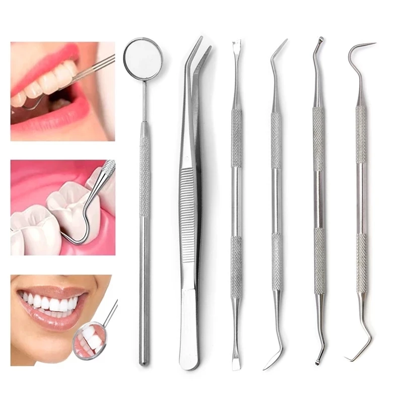 3pcs/4pcs Stainless Steel Dent - Dental Mirror Probe recension och pris