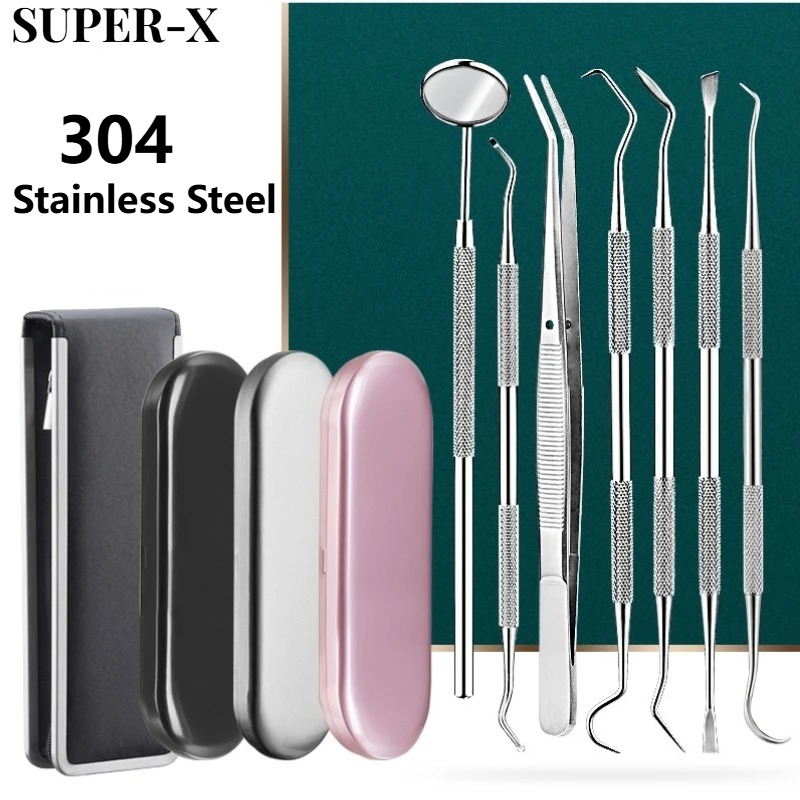 SUPER-X1set Dental Stainless T - Dental Mirror Probe recension och pris