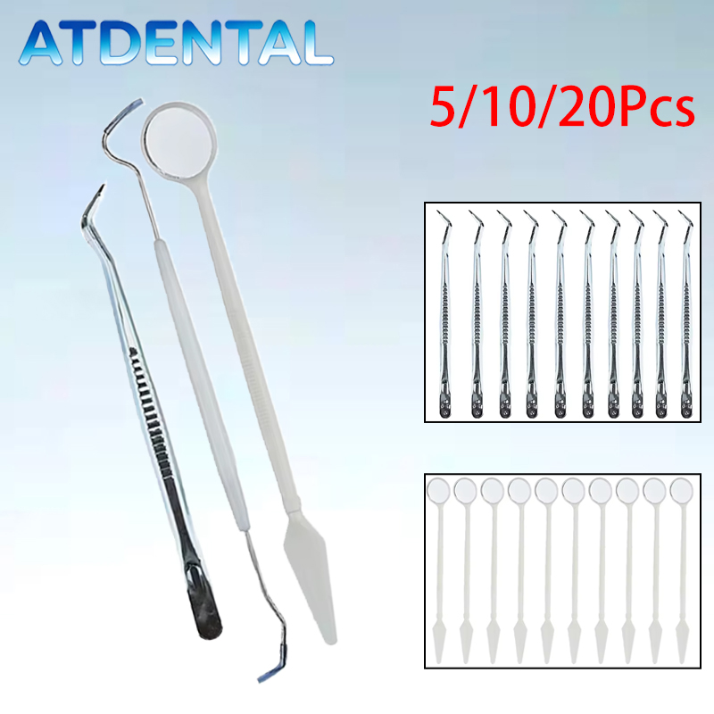 5/10/20Pcs Disposable Dental K - Dental Mirror Probe recension och pris