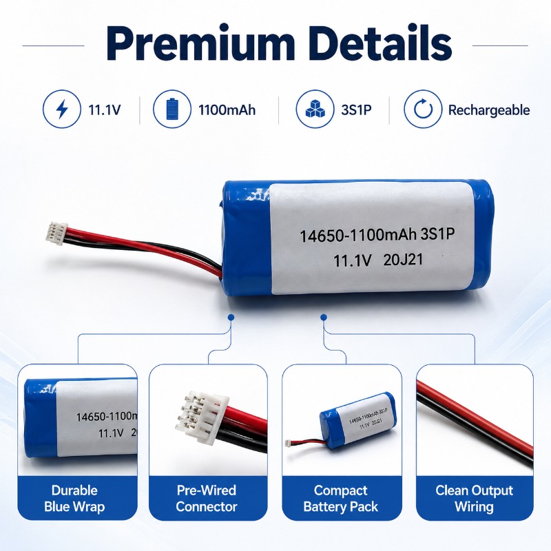 11.1V 14650 Li-ion Battery Pac - Medical Laboratory Science recension och pris